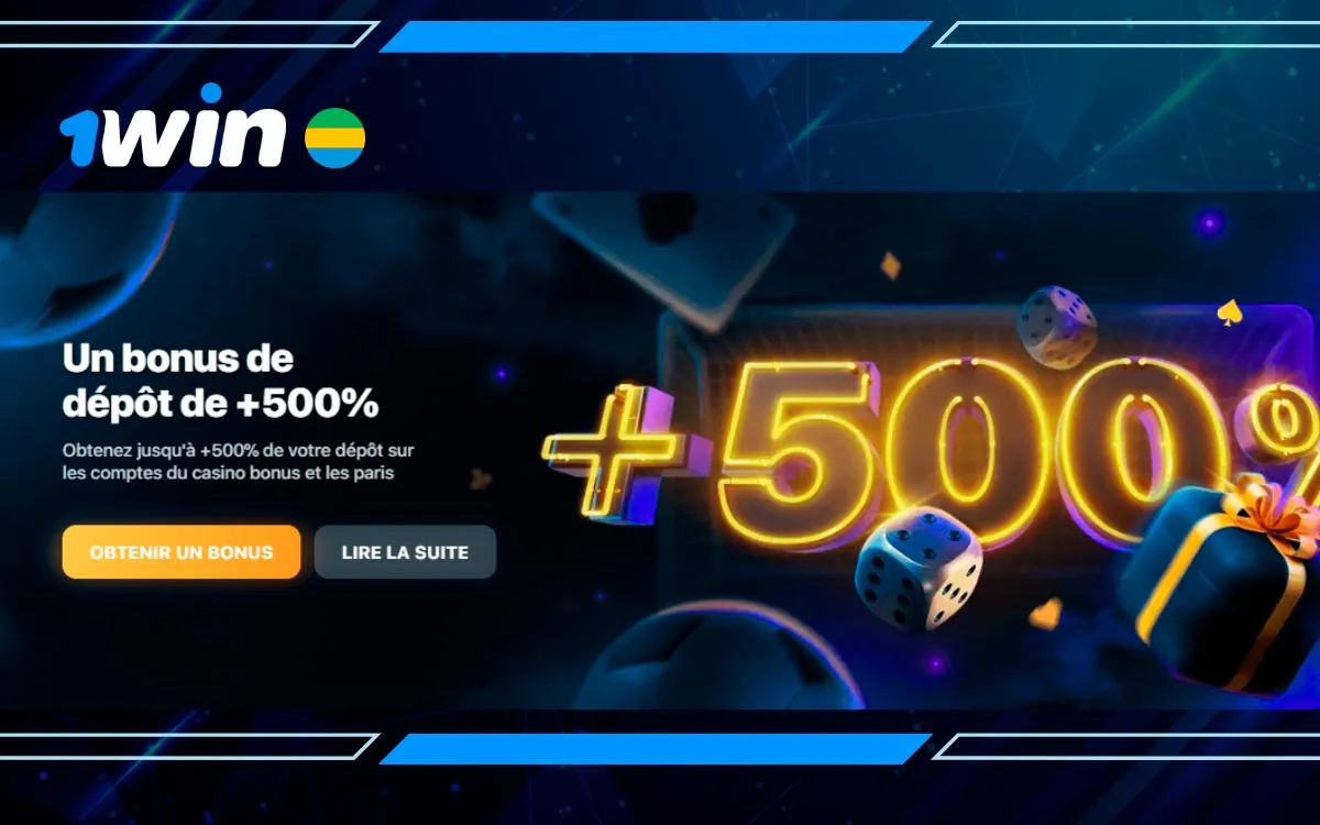 Obtenez jusqu'à 500% de bonus de dépôt chez 1Win