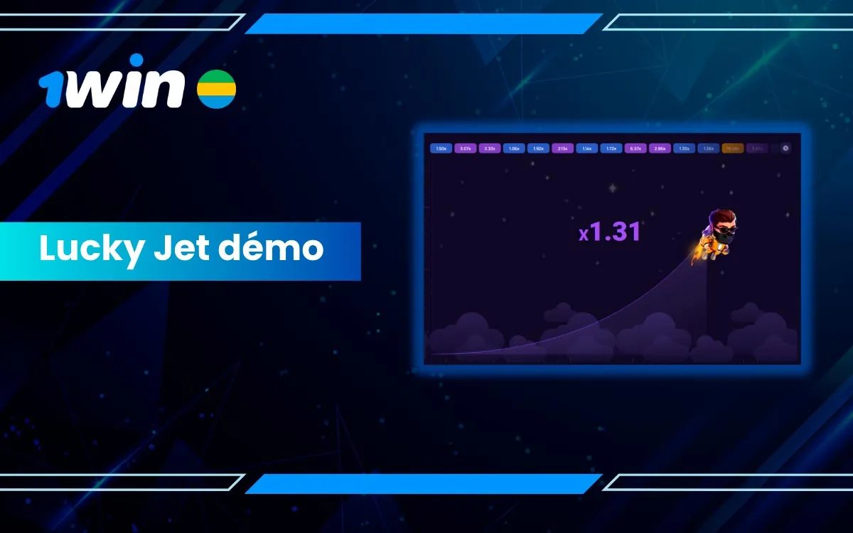 Jeu de hasard en ligne Lucky Jet Démo disponible chez 1Win