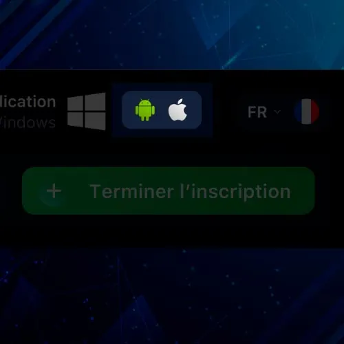 L'icône iOS apparaîtra sous forme de bouton sur la page d'accueil