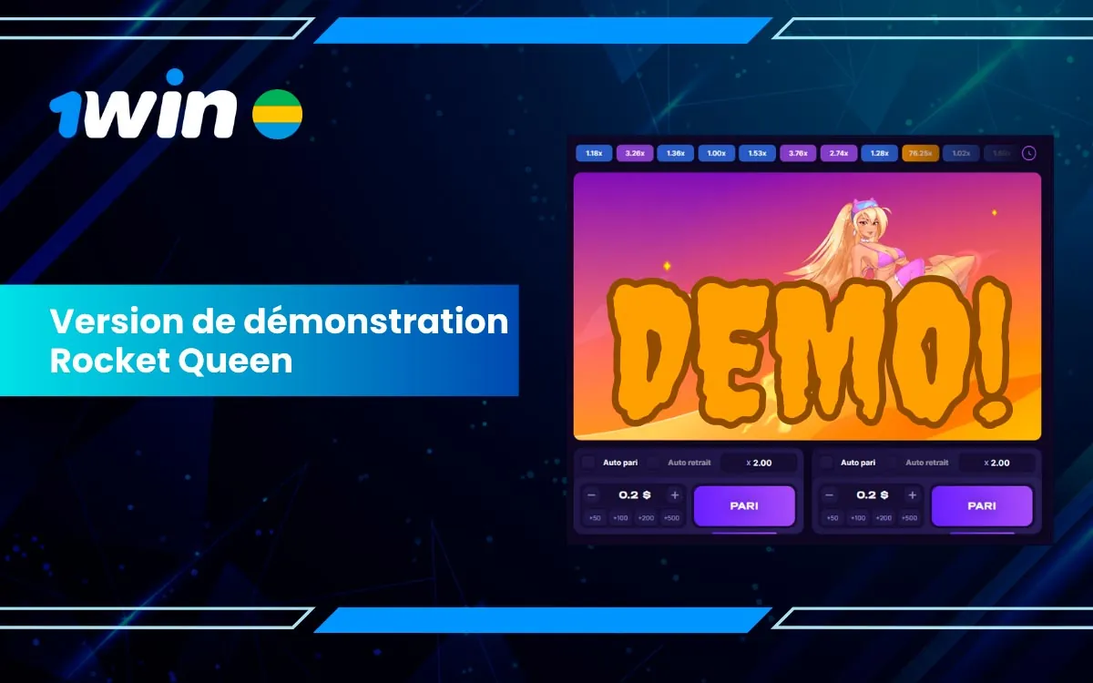 Découvrez Rocket Queen sur 1win avec la version démonstration