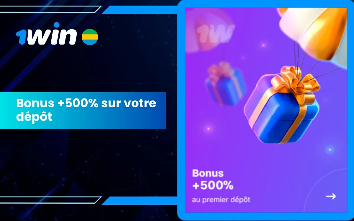 Bonus 1Win +500% de votre dépôt pour les nouveaux clients 1Win