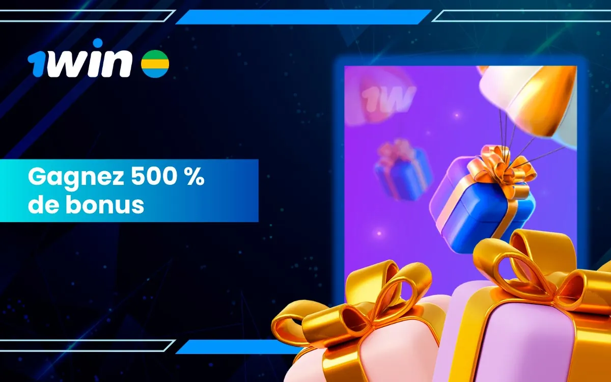 Bonus après inscription 1Win - Gagnez 500 % de bonus