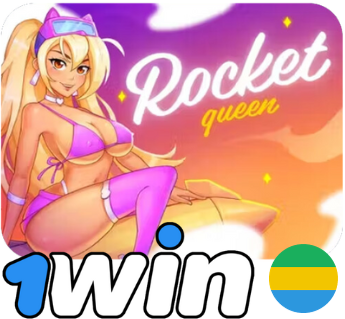 Rocket qeen 1win jeux Gabon